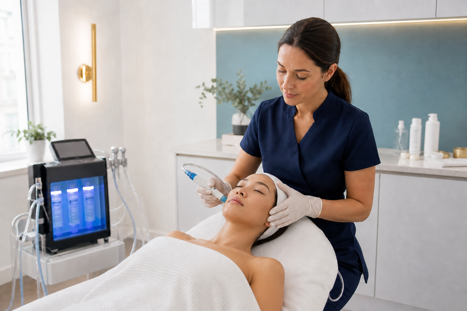 Professional facial treatment at Maitri Liverpool